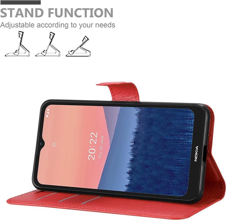 Actual product image Cadorabo Book Stand Case for Nokia C21 (Nokia C21)