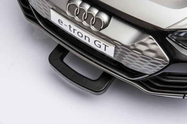 Image du produit Es-toys Véhicule pour enfants - voiture électrique "Audi E-Tron GT" - sous licence + MP3 + cuir + EVA (12 V)