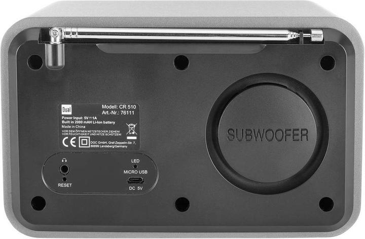 Produktbild Dual CR 510 (DAB+, Bluetooth, WLAN)