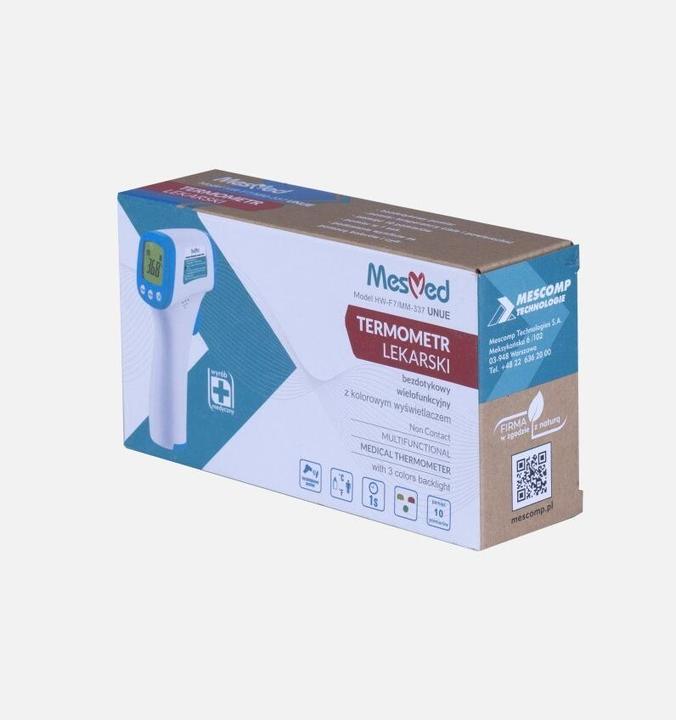 Actual product image MesMed Non-contact thermometer MM 337 (Forehead, Non-contact)