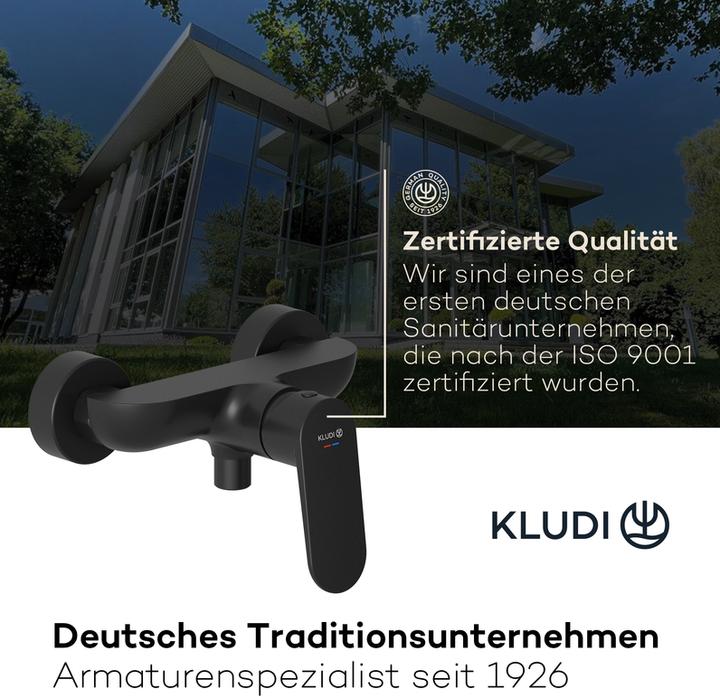 Actual product image Kludi X1 Surface-mounted shower mixer, single lever shower mixer