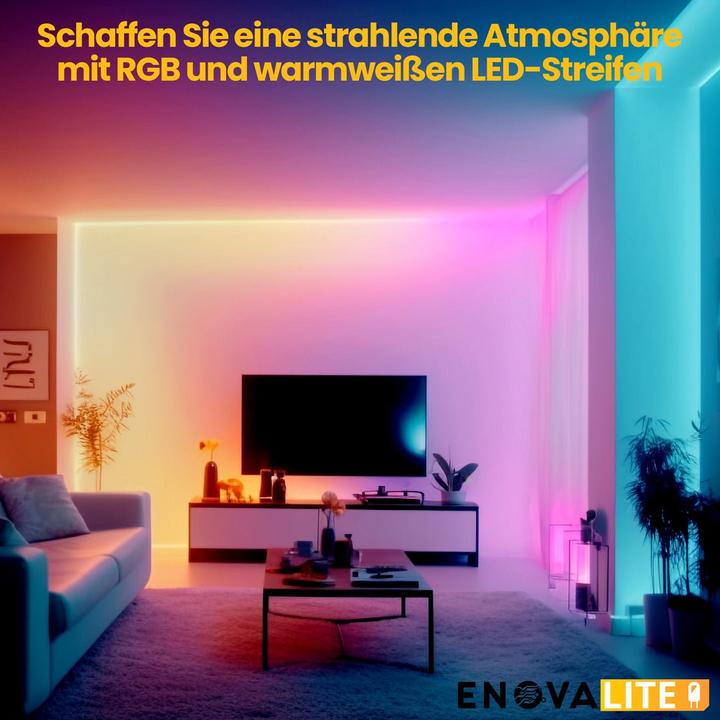 Produktbild Enovalite LED-Streifen (RGB, 500 cm, Indoor)