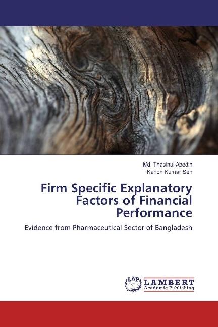 Actual product image Firm Specific Explanatory Factors of Financial Performance (Kanon Kumar Sen, Md Thasinul Abedin, 2017)