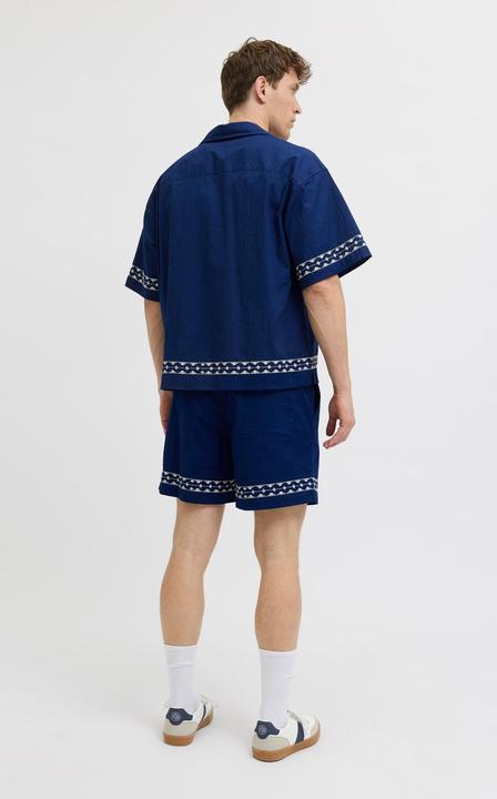 Actual product image Jack & Jones Jpstbill Emb Crinkle Shorts A Styd Ss25 (XL)