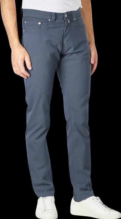 Actual product image Pierre Cardin Lyon Tapered Pant Wool Look Insignia Blue (W32/L30)