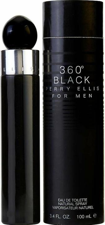 Perry Ellis 360 Black Eau De Toilette Spray (Eau de Parfum, 100 ml)