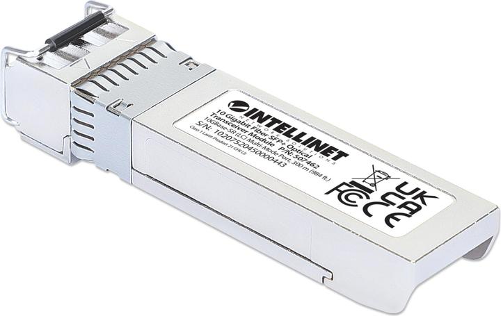 Immagine prodotto Intellinet Ricetrasmettitore SFP+ Mini-GBIC da 10 gigabit per porta multimodale in fibra ottica 10GBase-SR LC