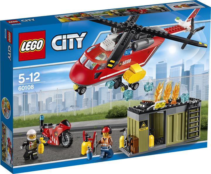 Produktbild LEGO Feuerwehr-Löscheinheit (60108, LEGO City)