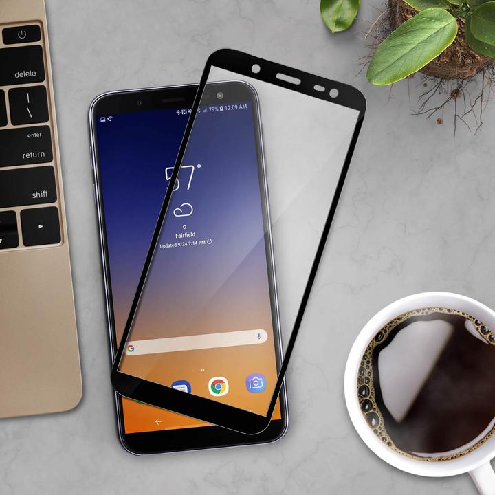 Produktbild Avizar Displayschutzfolie, Case friendly Schutz (1 Stück, Samsung Galaxy J6)