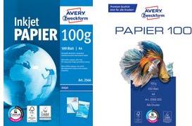 Actual product image Avery Printer and copier paper (100 g/m², 250 x, A4)