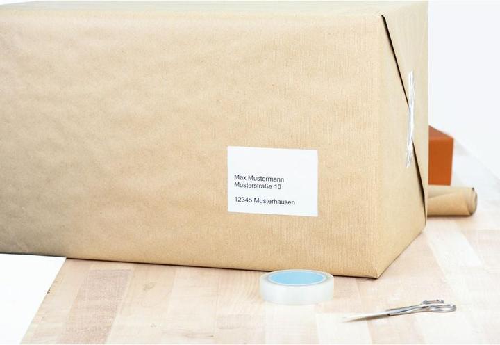 Actual product image HERMA A4 correction and cover labels