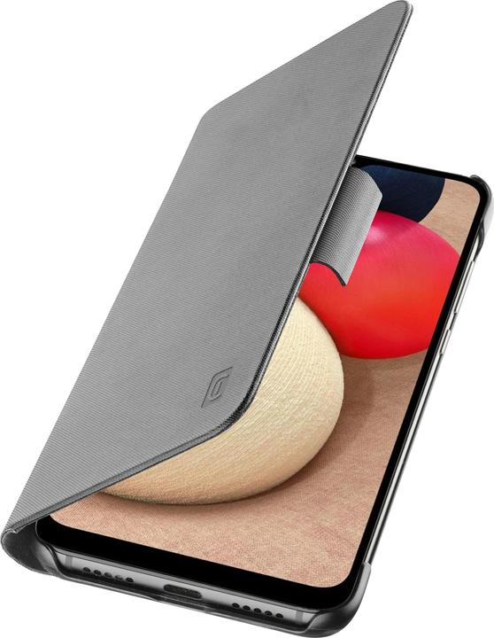 Produktbild Cellularline Book Handy-Schutzhülle 16,5 cm (6.5" ) Folio Schwarz (Samsung Galaxy A02s)