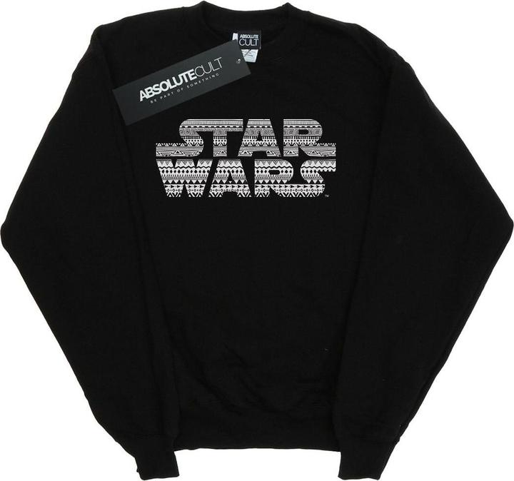 Star Wars Aztec Logo Mono Sweatshirt (M)