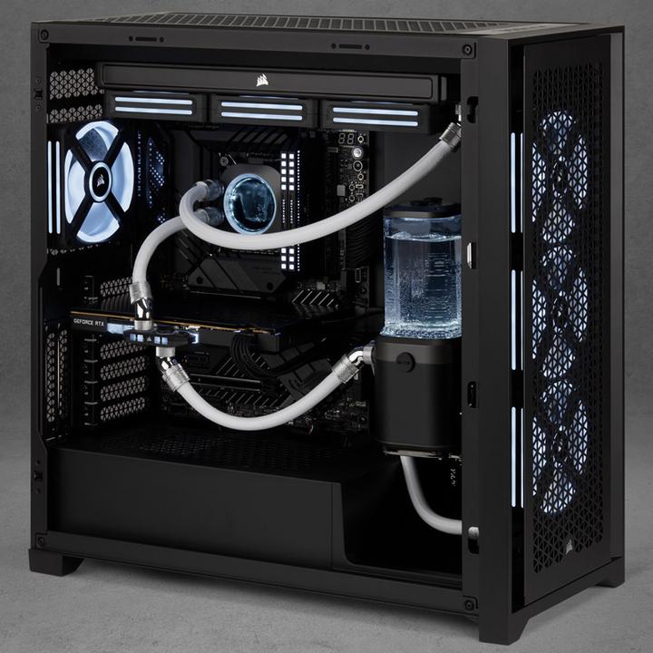 Actual product image Corsair Tubing (soft), XT Softline Mesh White (3m 10/13mm ID/OD) (3 m, Plastic)