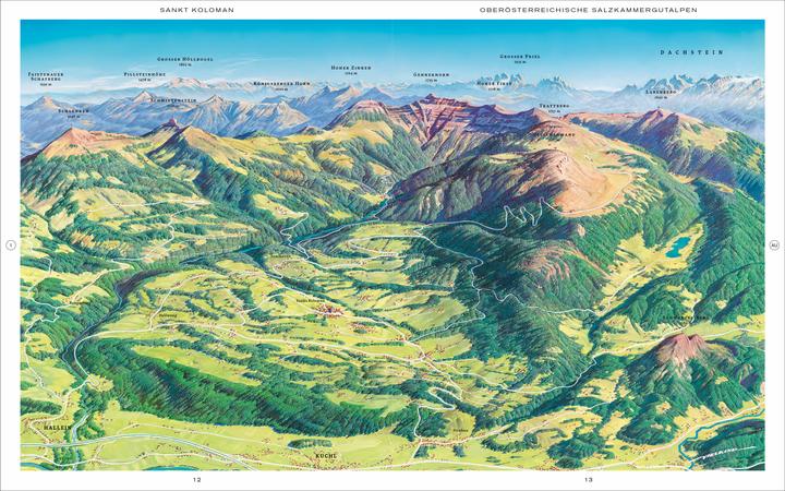 Immagine prodotto Alpi. L'arte della mappa panoramica (Tedesco, Tom Durata, 2024)