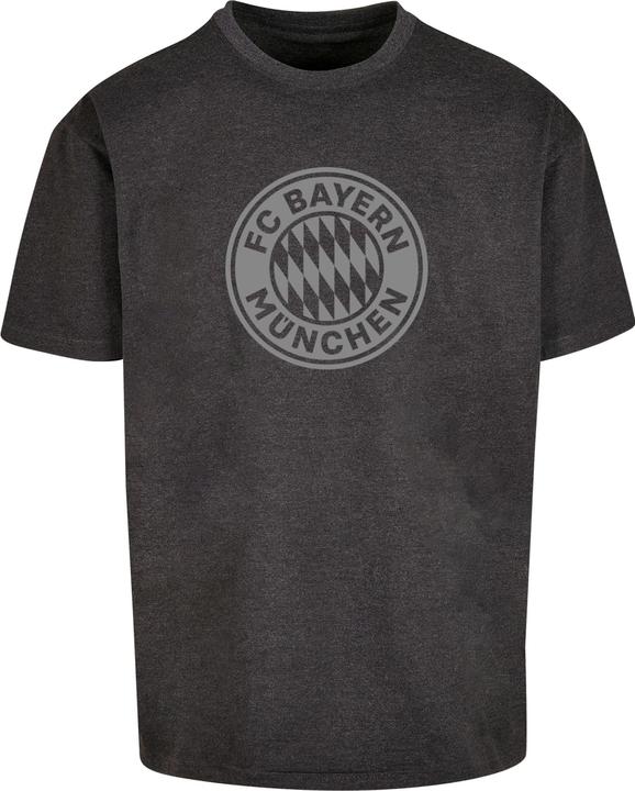 FC Bayern München FC Bayern Tonal Logo for grey colors Heavy Oversize Tee - 115477 (M)