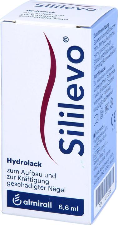 Produktbild Almirall Sililevo Hydrolack zum Aufbau geschädigter Fuss- und Fingernägel Nagellack, 6.6 ml Lösung (6.60 ml)