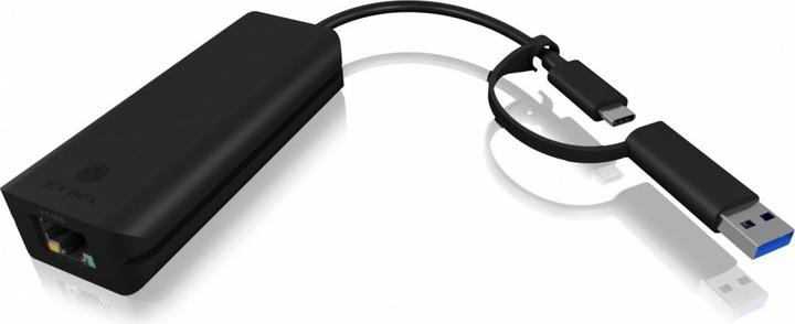 Actual product image Icy Box IB-LAN100-C3 (USB-C, RJ45 (1x))