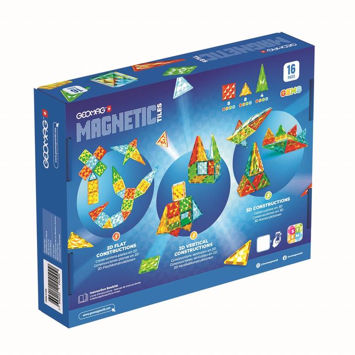 Produktbild Geomag Magnetic Tiles Gems
