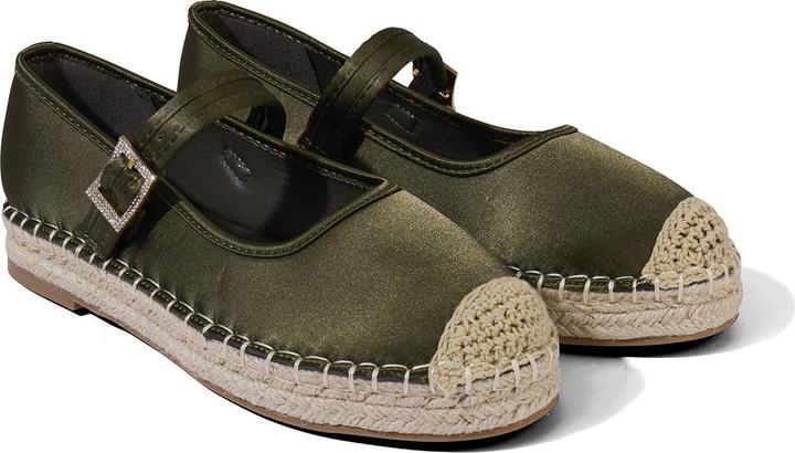 Actual product image Joe Browns Buckled Satin Espadrille Shoes (38)