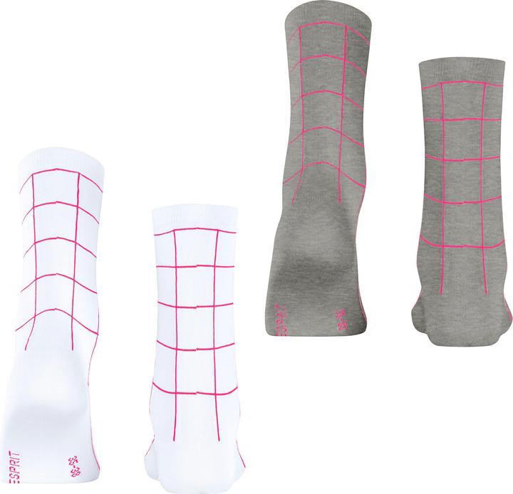 Immagine prodotto Esprit Sketched Grid SO 2P (Confezione da 2, 35 - 38)