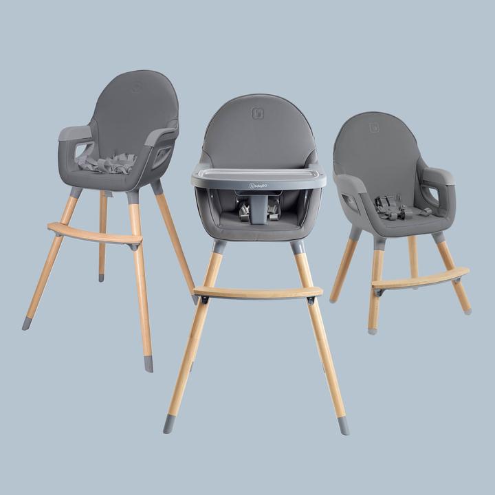 Actual product image BabyGo Skandi high chair grey (Highchair)