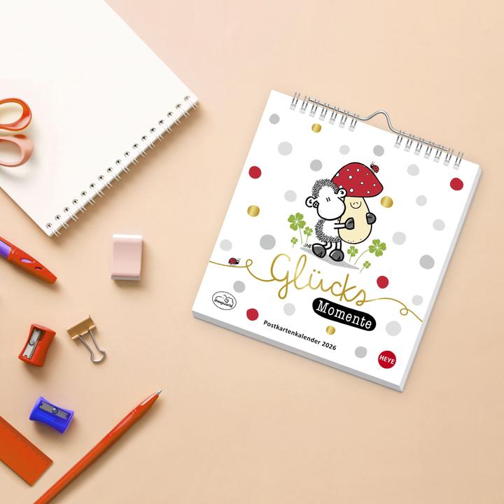 Produktbild sheepworld Postkartenkalender 2026 (Harter Einband, Deutsch)