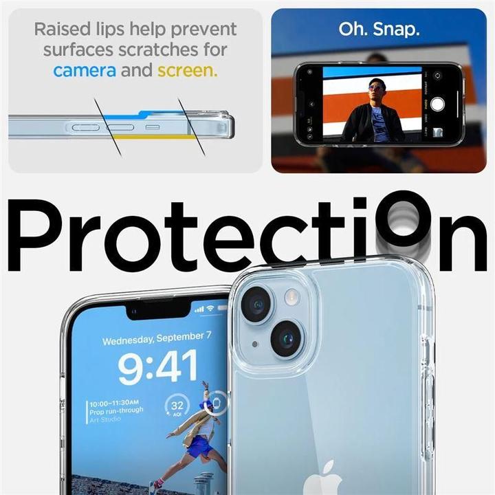 Produktbild Spigen Ultra Hybrid S iPhone 14 case - Transparent (Apple iPhone 14)
