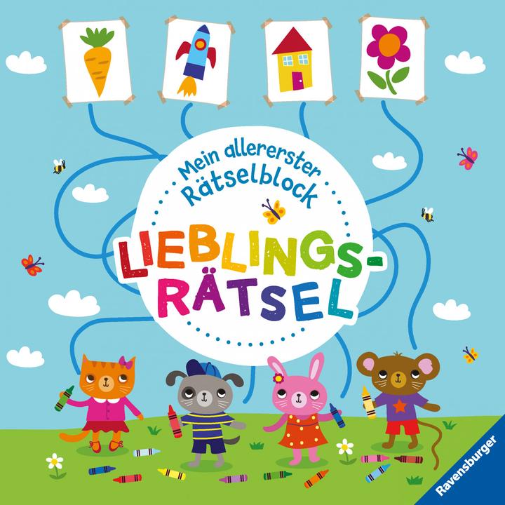 Ravensburger Mein allererster Rätselblock - Lieblingsrätsel (German, Amanda Enright, Lisa Regan, 2022)
