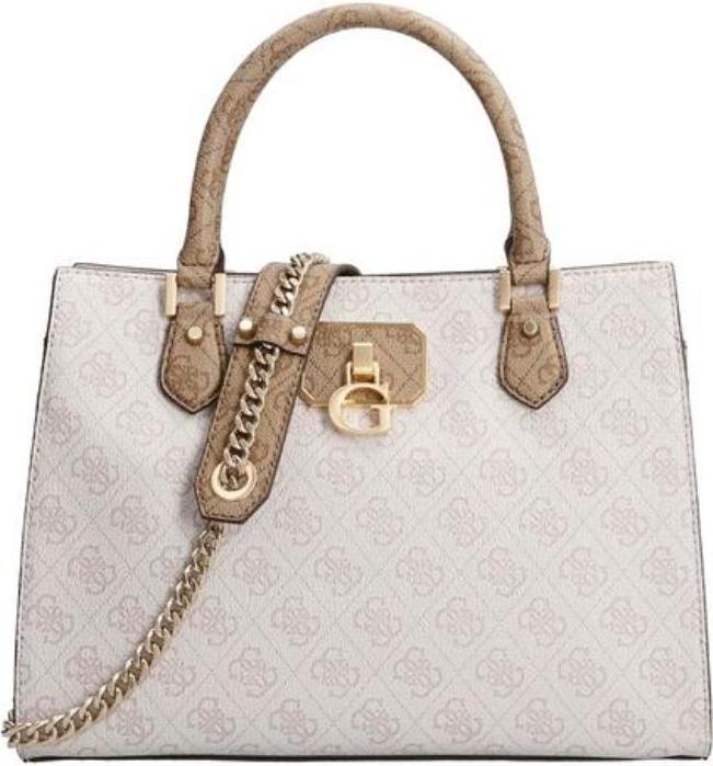 Immagine prodotto Guess Alisa, Synthetic Leather, Textile Bag, 4G Logo, White, hwsg81 23060
