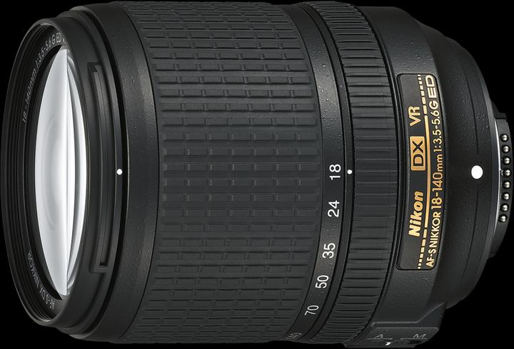 Actual product image Nikon AF-S Nikkor 18-140mm f/3.5-5.6 G ED DX VR (Nikon DX, APS-C / DX)
