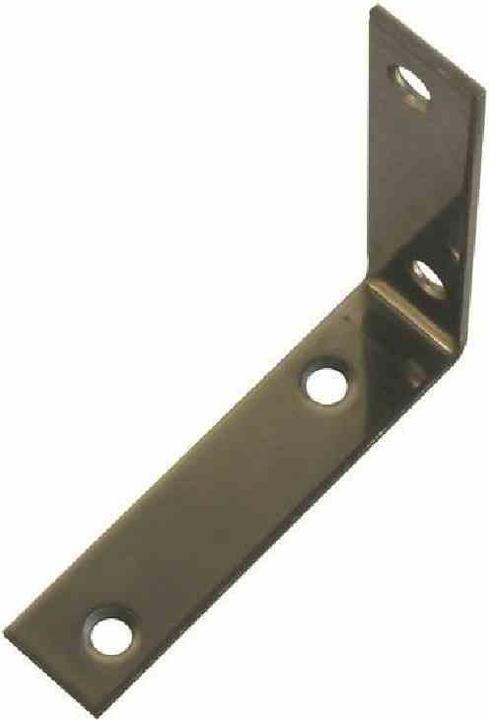 Image du produit Alberts Equerre de chaise 40 x 40 x 15 mm, acier inoxydable, 1 pièce (1 pcs)