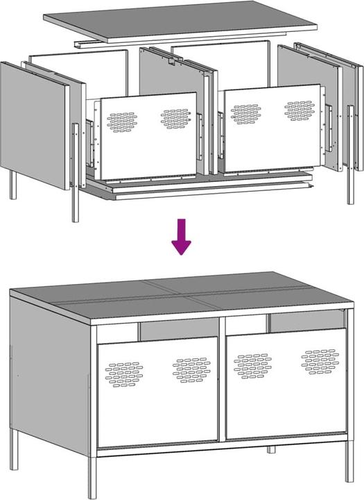 Image du produit VidaXL Lovell (68 x 50 x 43.5 cm)