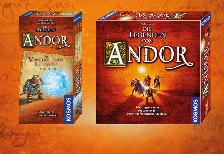 Produktbild Kosmos Die Legenden von Andor - Die verschollenen Legenden "Düstere Zeiten" (Deutsch)