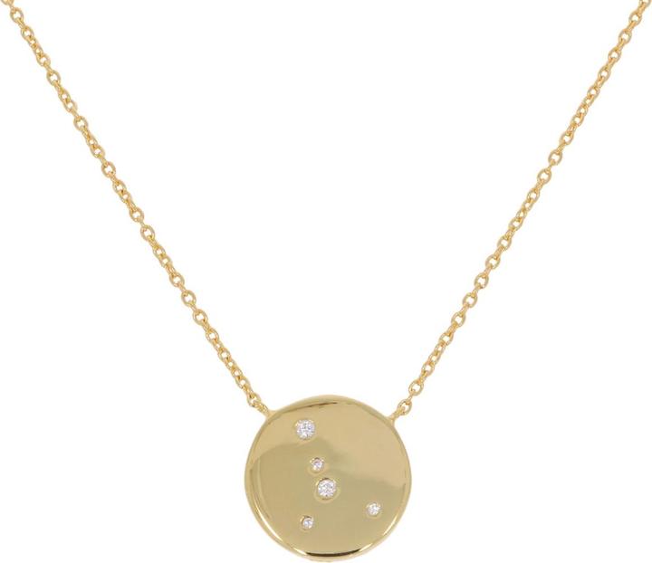Immagine prodotto Sif Jakobs Collana Zodiaco Cancer placcata oro (Argento 925, 48 cm)
