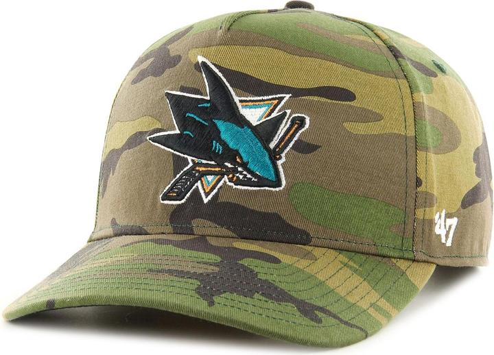 47 Brand Deep Profile Snapback Cap - Groove San Jose Sharks