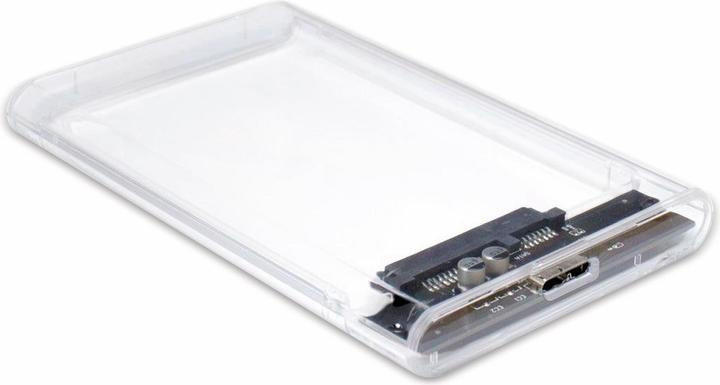 Intertech Boîtier pour disque dur Argus GD-25000, USB 3.0, transparent (2.5")