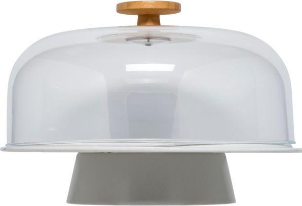 Produktbild Alessi Tortenplatte MATTINA hellgrau