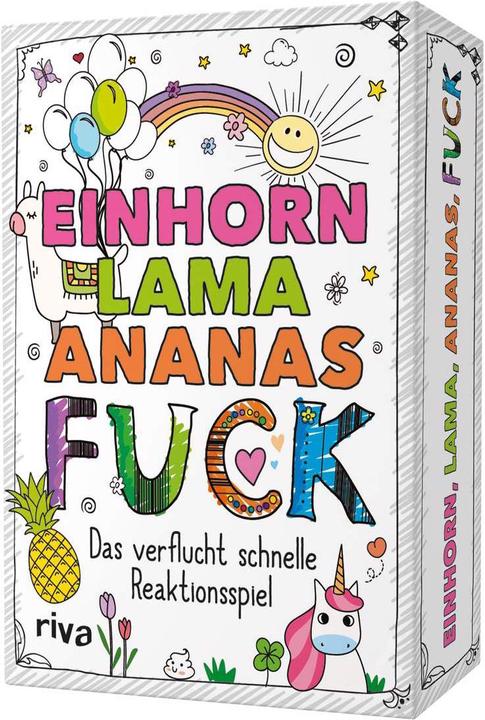 Image du produit Licorne, Lama, Ananas, FUCK (Allemand)