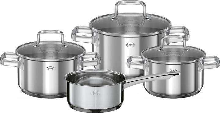 Rösle Pfannensets (Ensemble de casseroles et de poêles de cuisson, Acier inoxydable)