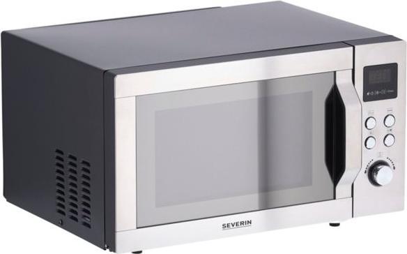 Actual product image Severin Microwave w/MW7777 plate 900 watts 25 l - Steel (29070) (25 l)