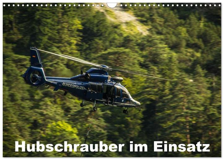 Image du produit Hubschrauber im Einsatz (Wandkalender 2025 DIN A3 quer), Monatskalender (A3, Allemand)