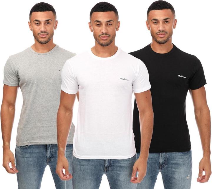 Immagine prodotto Ben Sherman Otto Maglietta Uomo Misura Confezione 3 (S)