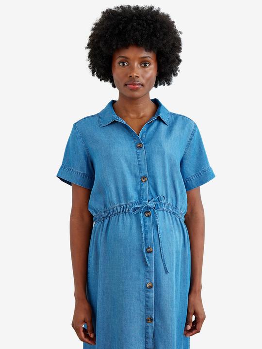 Vertbaudet Maxikleid aus Lyocell für Schwangerschaft und Stillzeit