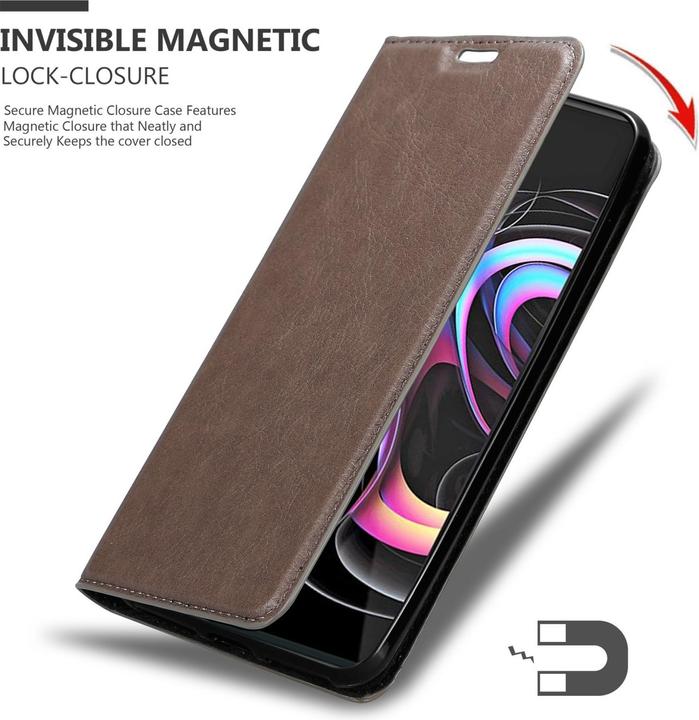 Productafbeelding Cadorabo Hoesje voor Motorola EDGE 20 PRO / EDGE S PRO in Book Invis. Magneetstijl (Motorola Edge 20 Pro, Motorola Edge S Pro)