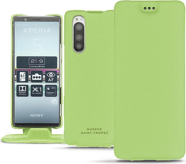 Actual product image Noreve Leather cover vertical (Sony Xperia 5)