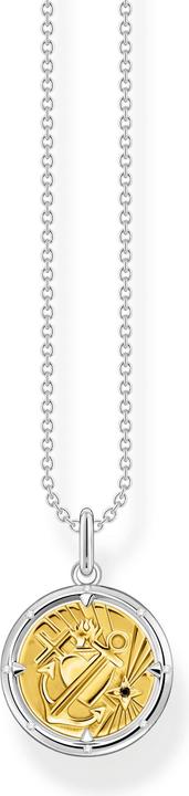 Thomas Sabo Halskette Liebe Glaube Hoffnung (Mit Stein(en), Silber 925, 40 - 45 cm)