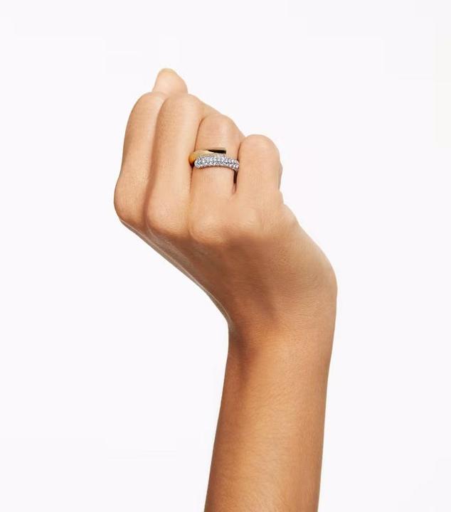 Actual product image Swarovski Dextera Cocktail Ring White Gold (50)
