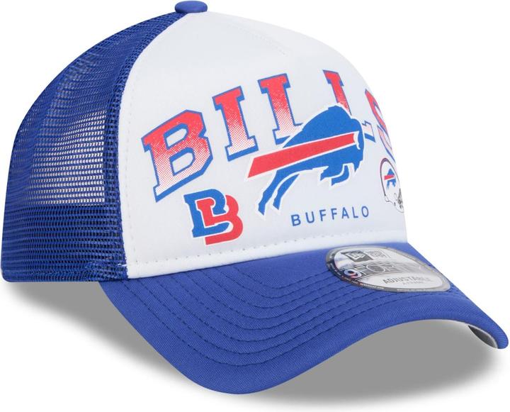 Actual product image New Era A-Frame Mesh Trucker Cap - RETRO Buffalo Bills
