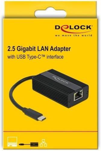 Produktbild Delock Netzwerk Adapter (USB 3.1, RJ45 2.5 Gigabit Ethernet (1x))
